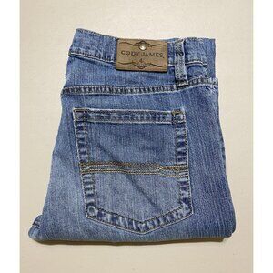Cody James Jeans Boot Cut Men's 33x34 Blue Denim Stretch Cowboy Medium Wash